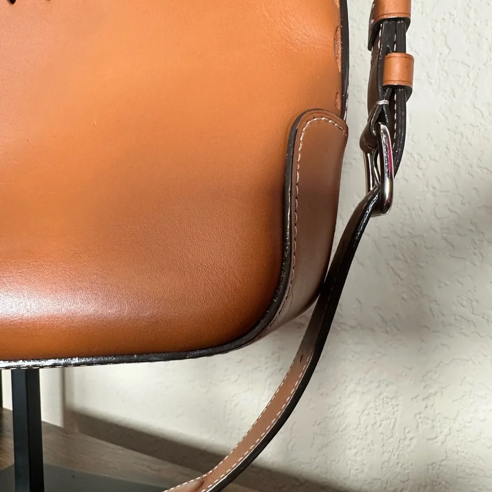 Louis Vuitton Nomade North West Cabas Perforated Leather Tote Cognac DamierBrown